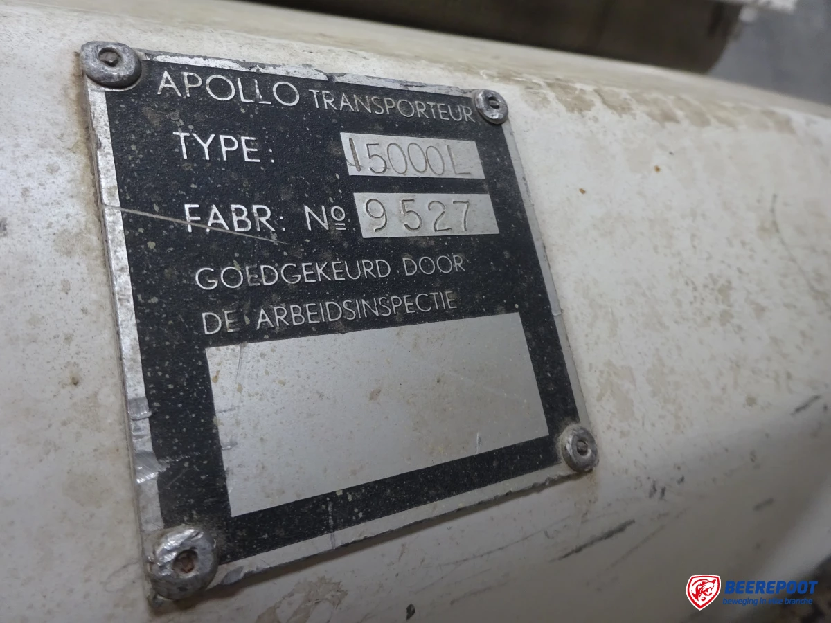 Bekerelevator 15000L